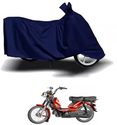 RONISH Waterproof Two Wheeler Cover for TVS(Heavy Duty Super XL, Blue)