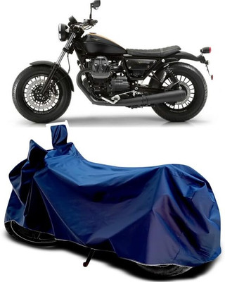 KEDIT Two Wheeler Cover for Moto(Blue)