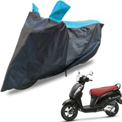 MMSSTAR Waterproof Two Wheeler Cover for Suzuki(Access, Black)