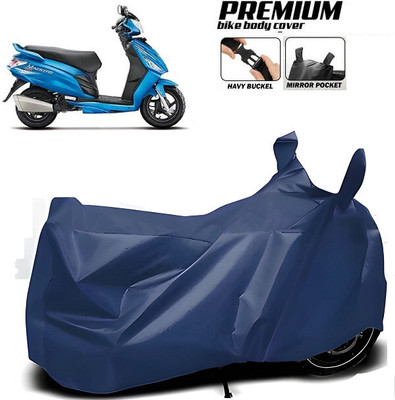SK AUTO Waterproof Two Wheeler Cover for Hero(Blue)
