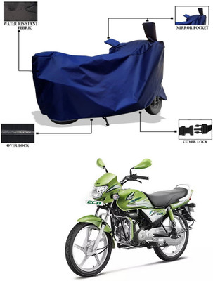 CODOKI Waterproof Two Wheeler Cover for Hero(HF Deluxe Eco, Blue)