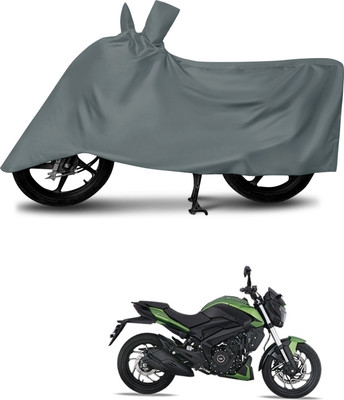 DeepShakshi AUTOMOTIVE Waterproof Two Wheeler Cover for Bajaj(Dominar 400, Grey)