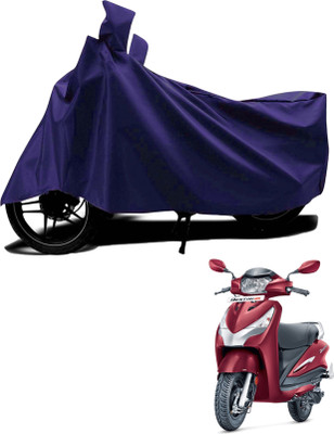 KEDIT Waterproof Two Wheeler Cover for Hero(Destini 125, Blue)
