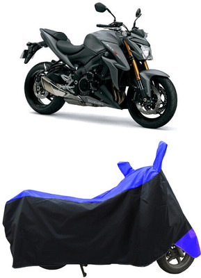 Coxtor Waterproof Two Wheeler Cover for Suzuki(GSX-S1000 ABS, Blue)