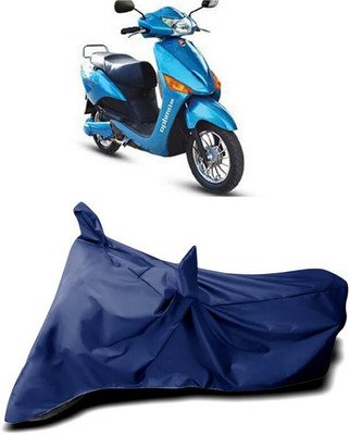 KEDIT Two Wheeler Cover for Hero(Electric Optima DX, Blue)