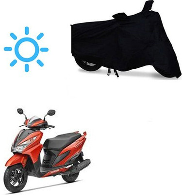 MMSSTAR Waterproof Two Wheeler Cover for Honda(Grazia, Black)