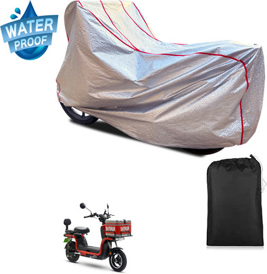 PAGORA Waterproof Two Wheeler Cover for Okinawa(Silver)