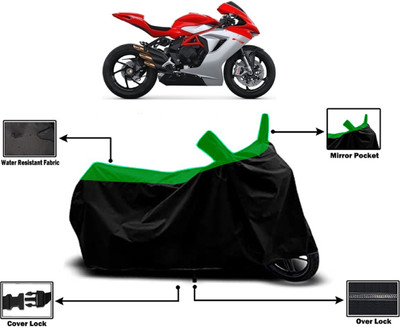 Amexride Two Wheeler Cover for MV Agusta(F3, Green)