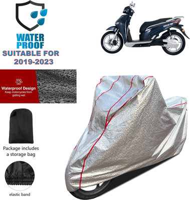 GOSHIV-car and bike accessories Waterproof Two Wheeler Cover for Okinawa(Silver)
