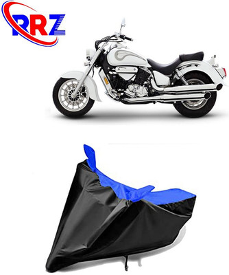 RRZ Waterproof Two Wheeler Cover for Hyosung(ST7, Black, Blue)