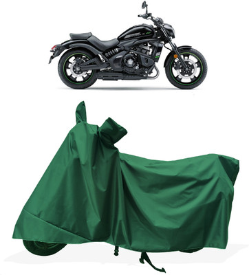 Tricway Two Wheeler Cover for Kawasaki(Vulcan S, Green)