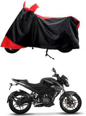 GROFATIK Two Wheeler Cover for Bajaj(Pulsar 200 NS DTS-i, Red)