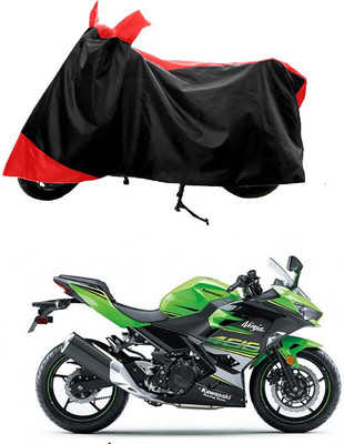 GROFATIK Two Wheeler Cover for Kawasaki(Ninja 400, Red)