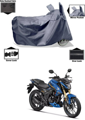 PAGORA Waterproof Two Wheeler Cover for Honda(Hornet 2.0, Grey)