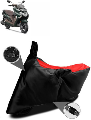 CODOKI Waterproof Two Wheeler Cover for Suzuki(Burgman Street, Red)