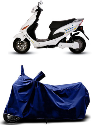 VESMEI Two Wheeler Cover for Hero(Electric Cruz, Blue)