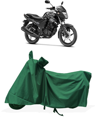 Tricway Two Wheeler Cover for Yamaha(SZ-RR V BS6, Green)