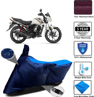 MISSION COLLECTION Waterproof Two Wheeler Cover for Suzuki(Sling Shot Plus, Blue)
