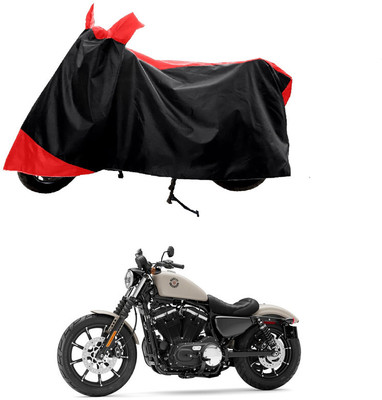 GROFATIK Two Wheeler Cover for Harley Davidson(Iron 883, Red)
