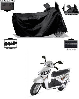 CODOKI Waterproof Two Wheeler Cover for Mahindra(Gusto, Black)