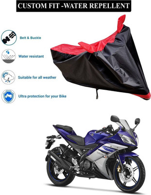 CODOKI Waterproof Two Wheeler Cover for Yamaha(YZF-R15 V2, Red)