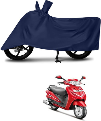 MMSSTAR Waterproof Two Wheeler Cover for Hero(Duet VX 110CC, Blue)
