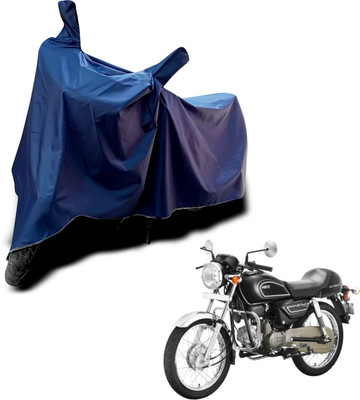 KEDIT Two Wheeler Cover for Hero(Splendor Pro Classic, Blue)