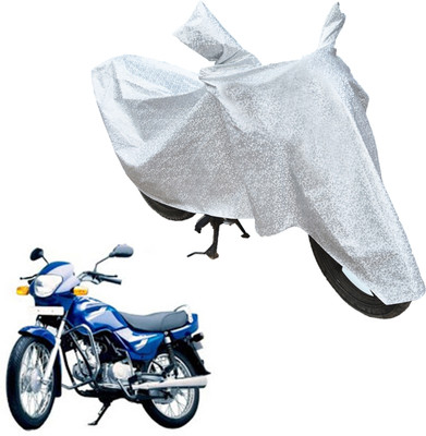 RiderShine Waterproof Two Wheeler Cover for TVS(Centra, Silver)
