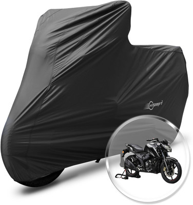 Neodrift Two Wheeler Cover for TVS(Apache RTR 160, Black)