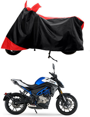GROFATIK Two Wheeler Cover for CFMoto(300NK, Red)