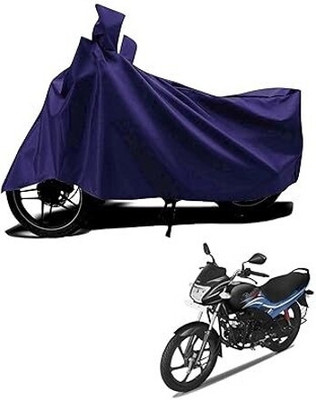 KANISHA ENTERPRISES Waterproof Two Wheeler Cover for Hero(HF, Blue)