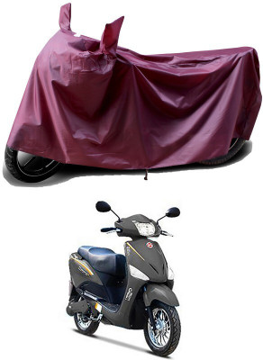 SMDP Waterproof Two Wheeler Cover for Hero(Electric Optima HS500 ER BS6, Blue)