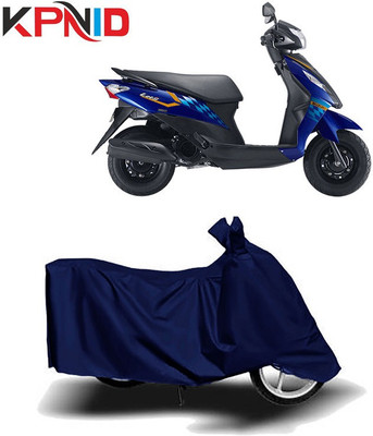 KPNID Waterproof Two Wheeler Cover for Suzuki(Let's, Blue)