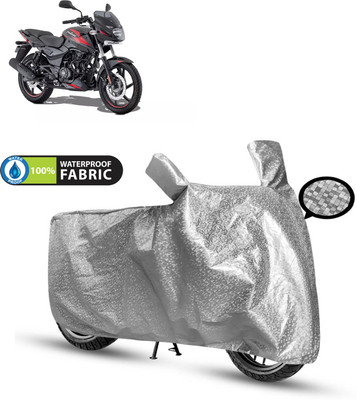PAGORA Waterproof Two Wheeler Cover for Bajaj(Pulsar 150, Silver)