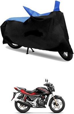 Mdstar Waterproof Two Wheeler Cover for Hero(Xtreme Sports, Blue, Black)