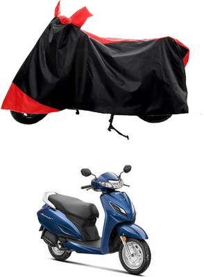 GROFATIK Two Wheeler Cover for Honda(Activa 6G, Red)
