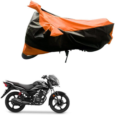 MMSSTAR Waterproof Two Wheeler Cover for Yamaha(Libero, Black, Blue)