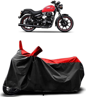 KEDIT Two Wheeler Cover for Royal Enfield(Thunderbird, Red, Black)