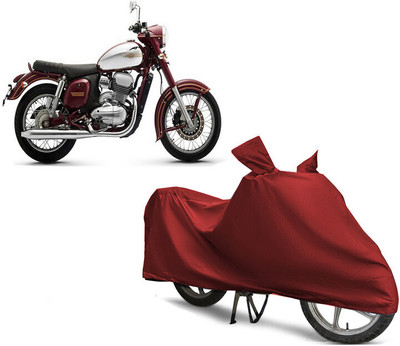 EGAL Two Wheeler Cover for JAWA(300, Maroon)