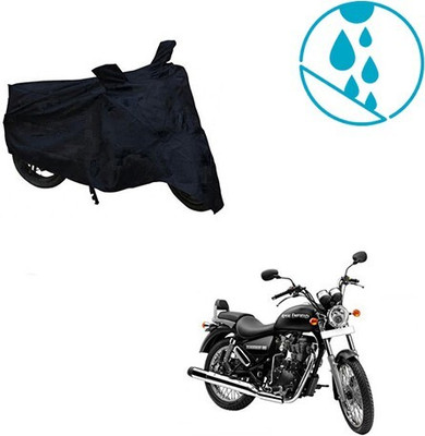 Mdstar Waterproof Two Wheeler Cover for Royal Enfield(Thunderbird 350, Black)