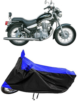 GROFATIK Two Wheeler Cover for Royal Enfield(Thunderbird 350, Blue)