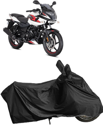 DIGGU Two Wheeler Cover for Bajaj(Pulsar 220 BS6, Black)