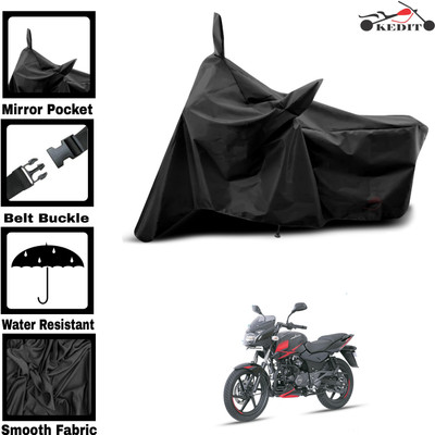 AASHTIK MART Two Wheeler Cover for Bajaj(Pulsar 150 BS6, Black)