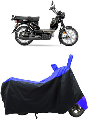 Coxtor Waterproof Two Wheeler Cover for TVS(XL 100 Heavy Duty, Blue)