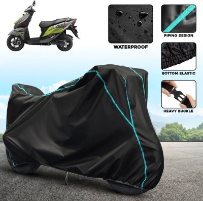 AUTOCAD Waterproof Two Wheeler Cover for Suzuki(Avenis 125, Black, Blue)