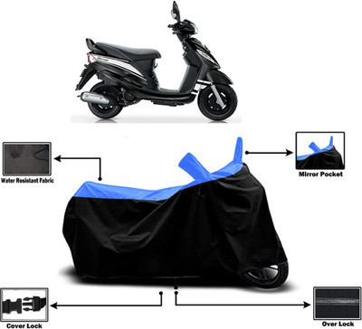 Amexride Two Wheeler Cover for Mahindra(Rodeo, Multicolor)