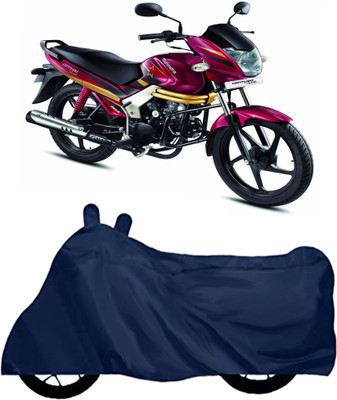 ROYAL AUTO MART Waterproof Two Wheeler Cover for Mahindra(Centuro, Blue)