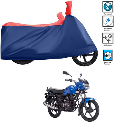 CODOKI Waterproof Two Wheeler Cover for Bajaj(Discover 100 DTS-i, Red)