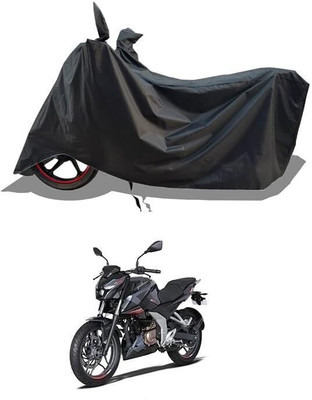 DeepShakshi AUTOMOTIVE Two Wheeler Cover for Bajaj(Pulsar 250, Black)