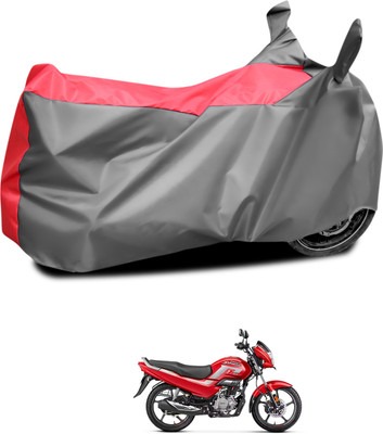 CODOKI Waterproof Two Wheeler Cover for Hero(Super Splendor, Grey, Red)